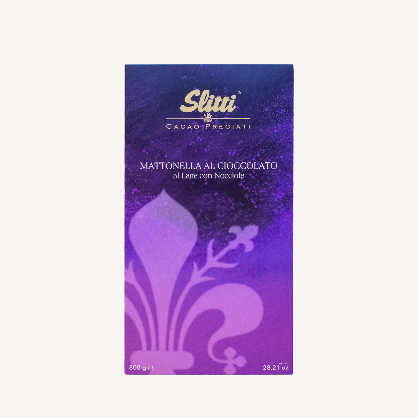 Maxi mattonella Fondente con nocciole - Giglio